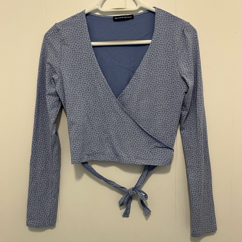 Brandy Melville Wrap Top